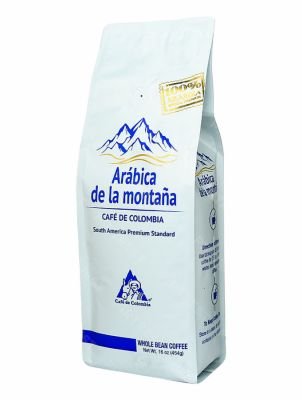 Кофе De La Montana Arabica в зернах 454 г.