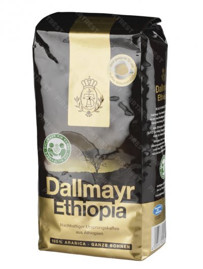 Кофе Dallmayr Ethiopia в зернах 500 г.