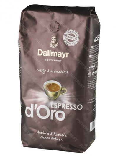Кофе Dallmayr Espresso d`Oro  в зернах 1 кг.