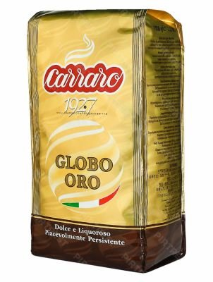 Кофе Carraro Globo Oro  в зернах 1 кг.