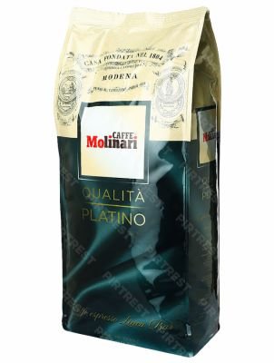 Кофе Molinari Platino в зернах 1 кг.