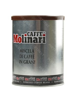 Кофе Molinari Cinque Stelle в зернах 250 г. ж/б