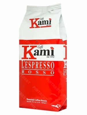 Кофе Kami Rosso в зернах 1 кг.