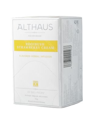 Чай Althaus Rooibush Strawberry Cream красный в пакетиках 20 шт.