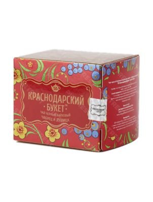 Чай Краснодарский букет Черный байховый с чабрецом и душицей 50 г.