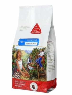 Кофе Amado Бразильский Сантос в зернах  500 г.