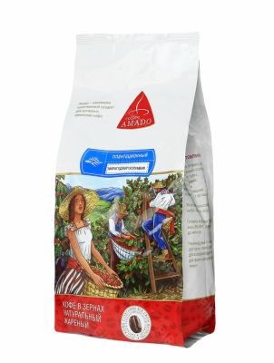 Кофе Amado Марагоджип Колумбия  в зернах 500 г.