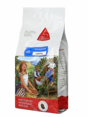 Кофе Amado Суматра в зернах 500 г.