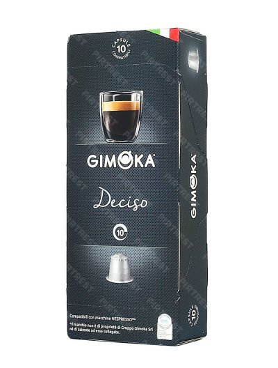 Кофе Gimoka Deciso в капсулах 10 кап. (для Nespresso)