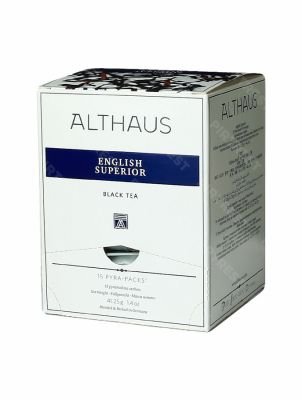 Чай Althaus English Superior черный в пакетикх 15 шт.