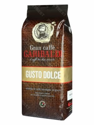 Кофе Garibaldi Gusto Dolce в зернах 1 кг.