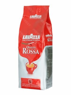 Кофе Lavazza Rossa в зернах 250 гр.