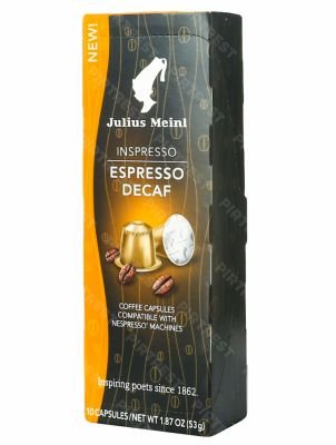 Кофе Julius Meinl Espresso Decaf в капсулах (10 капсул × 5.3 г.)