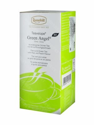 Чай Ronnefeldt Green Angel BIO (Зеленый Ангел)  в пакетиках 25 пак.х 1.5 г.