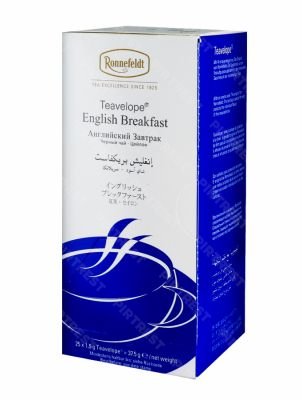 Чай Ronnefeldt English Breakfast (Английский завтрак) в пакетиках 25 пак.х 1.5 г.
