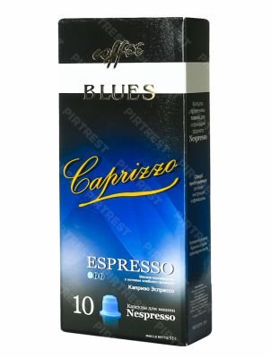 Кофе Блюз Capriccio Espresso в капсулах (10 капсул × 5.5 г.)