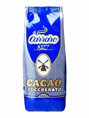 Какао Carraro Cacao Zuccherato 250 г.