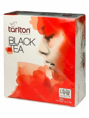 Чай Tarlton Black Teа черный в пакетиках 100 шт.