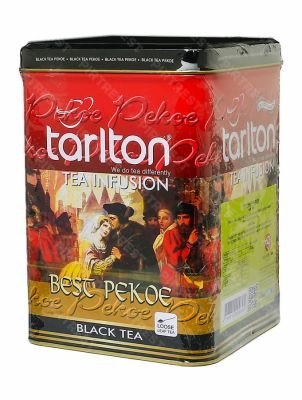 Чай Tarlton PEKOE черный 250 г. (ж.б.)