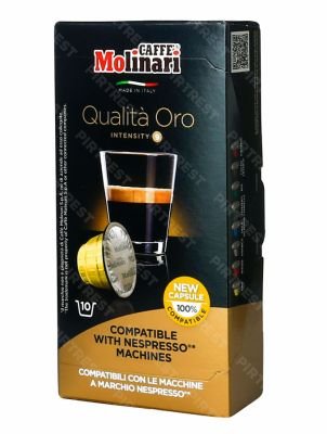 Кофе Molinari ORO  в капсулах (10 капсул × 5 г.)
