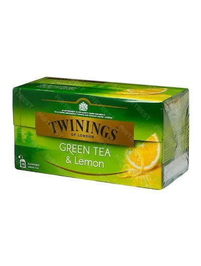 Чай Twinings зеленый с лимоном  25 пак. x 1.5 г.