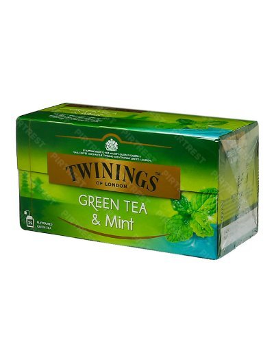 Чай Twinings зеленый с мятой 25 пак. x 1.5 г.
