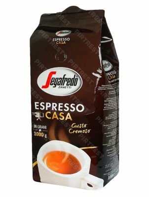 Кофе Segafredo Espresso Casa в зернах  1 кг.