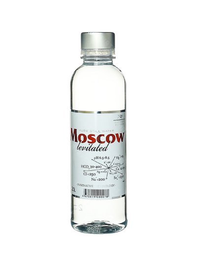 Вода Moscow levitated негазированная 0.25 л. (ПЭТ, модель МЛ02)