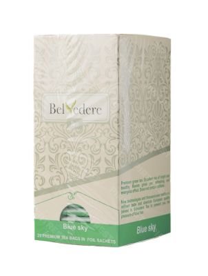 Чай Belvedere Голубое Небо Пакетики зеленый 1,7 гр 25 шт