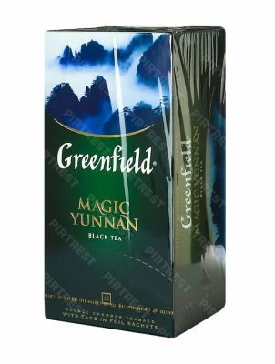 Чай Greenfield Magic Yunnan черный в пакетиках 25 шт.