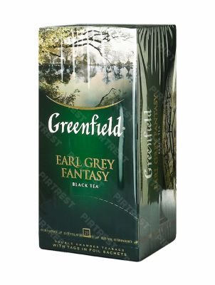 Чай Greenfield Earl Grey Fantasy черный в пакетиках 25 шт.