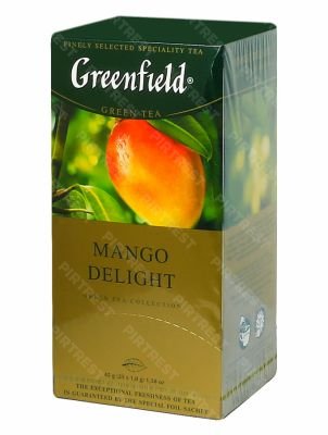 Чай Greenfield Mango Delight зеленый в пакетиках 25 шт.