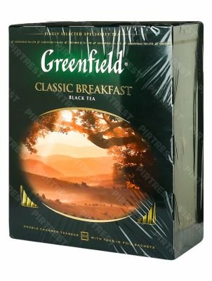 Чай Greenfield Classic Breakfast черный в пакетиках 100 шт.
