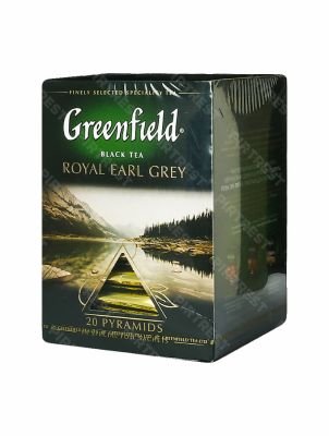 Чай Greenfield Royal Earl Grey черный в пирамидках 20 шт.
