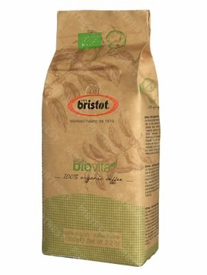 Кофе Bristot Biovita в зернах 1 кг.