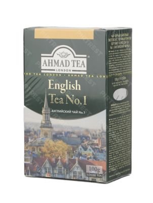Чай Ahmad Листовой Английский №1. Черный, 100 гр