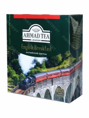 Чай Ahmad Tea English Breakfast (Ахмад Английский завтрак) черный в пакетиках 100 шт. х 2 г.