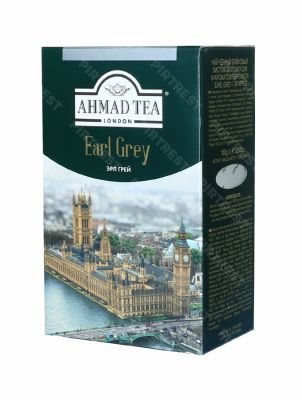 Чай Ahmad Tea Earl Grey (Ахмад Эрл Грей) черный листовой 100 г.