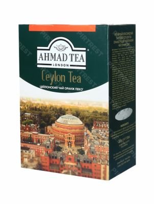 Чай Ahmad Ceylon Tea OP  (Ахмад Цейлонский OP) черный листовой 200 г.