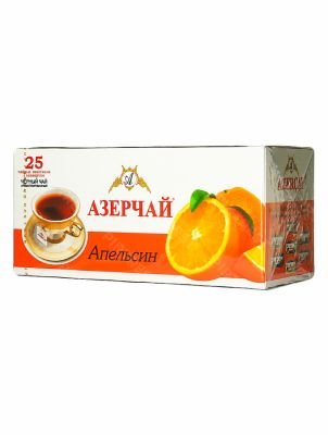 Чай Азерчай Апельсин черный в пакетиках 25 шт.