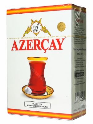Чай Азерчай Бергамот черный 400 г. (к/уп)