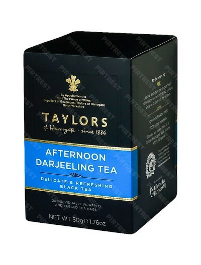 Чай Taylors of Harrogate Afternoon Darjeeling (Дарджилинг-Полдник) в пакетиках 20 шт х 2.5 г.