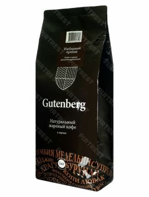 Кофе Gutenberg Имбирный пряник в зернах 1 кг.