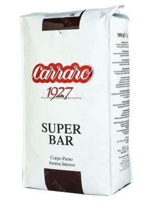 Кофе Carraro Super Bar в зернах 1 кг.
