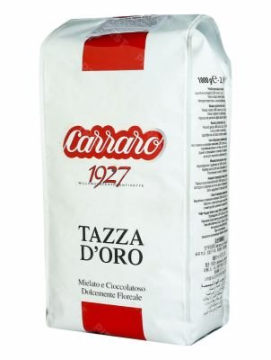 Кофе Carraro Tazza D oro в зернах 1 кг.