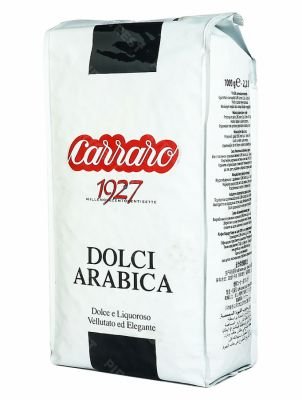 Кофе Carraro Dolci Arabica в зернах 1 кг.