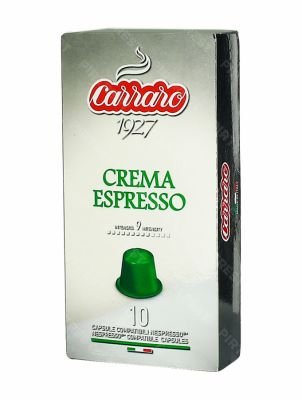 Кофе Carraro Crema Espresso в капсулах 10 шт.