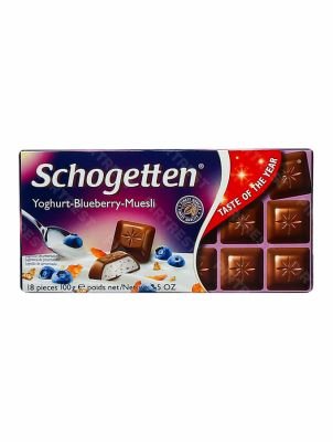 Шоколад Schogetten Yogurt-Blueberry-Muesli 100 г.