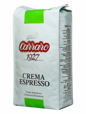 Кофе Carraro Crema Espresso в зернах 1 кг.